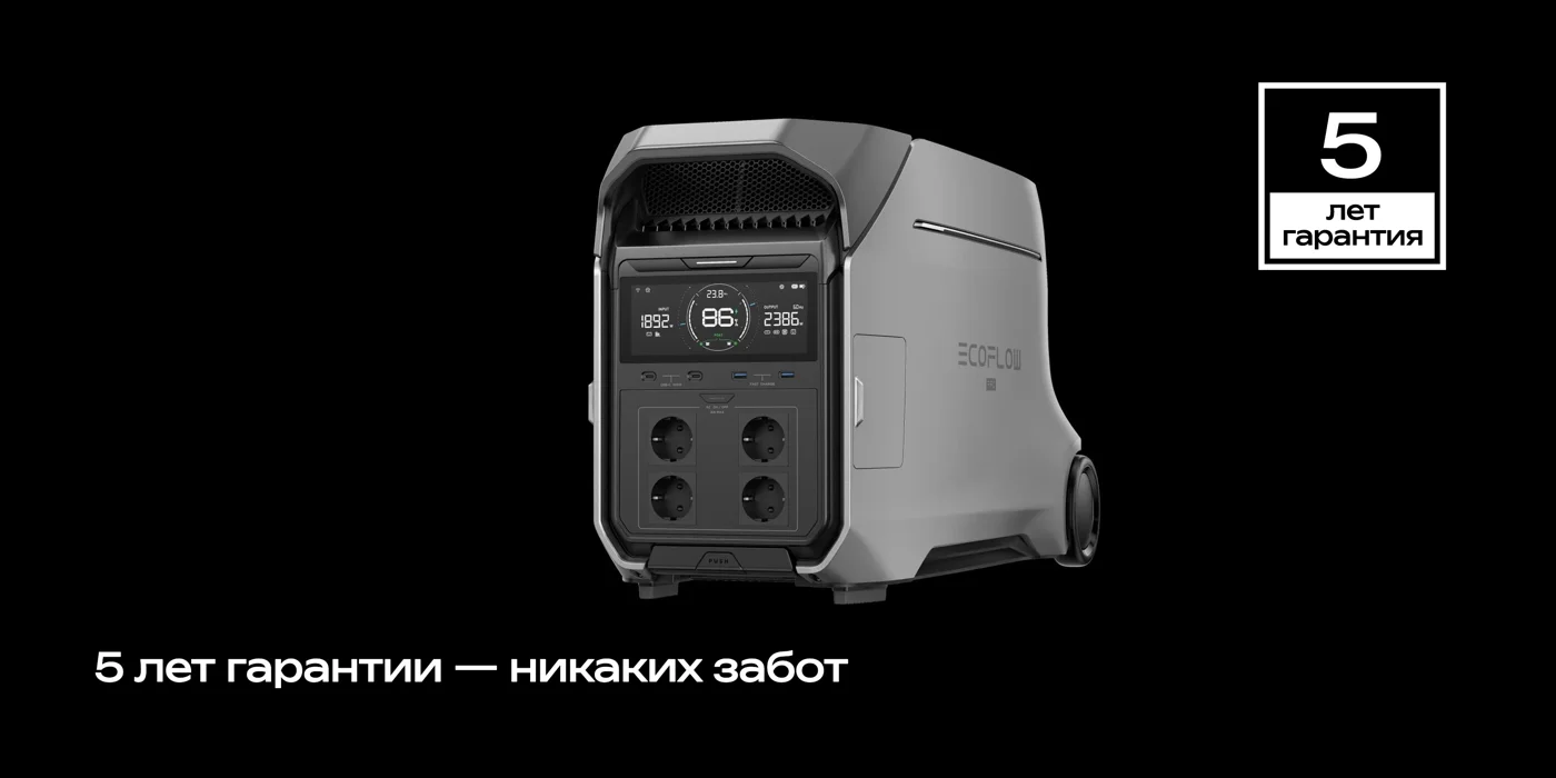 Портативная зарядная станция EcoFlow DELTA Pro 3 (4096 Втч) — материал 16
