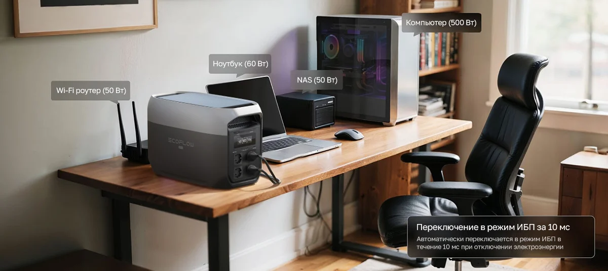 Портативная зарядная станция EcoFlow DELTA 3 Max (2048 Втч) — материал 5