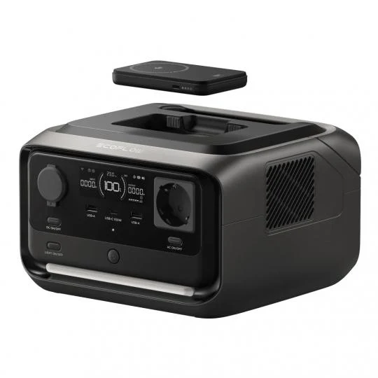 Портативная зарядная станция EcoFlow RIVER 3 Plus Wireless (286 Втч)