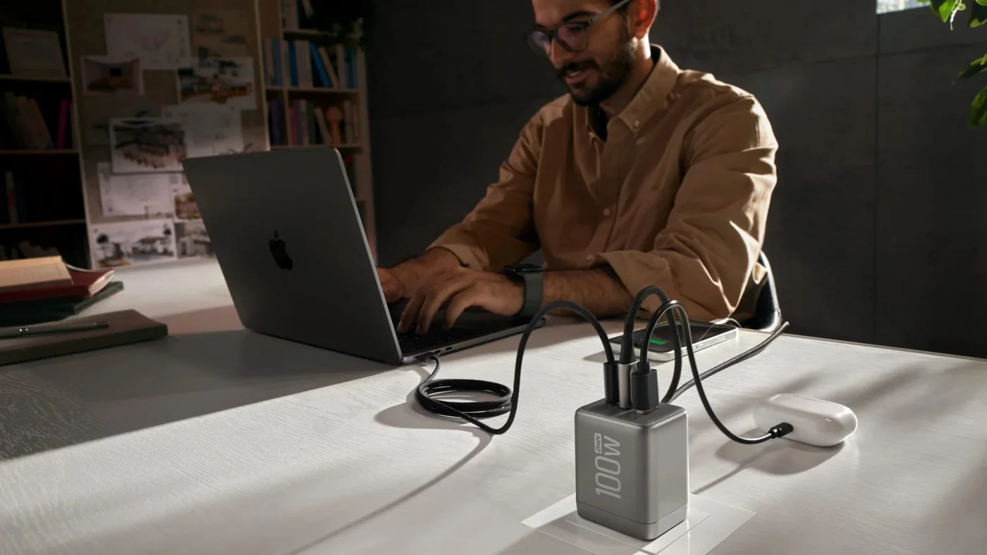 Зарядное устройство EcoFlow RAPID Pro (100 Вт, 3 порта, GaN) — материал 6