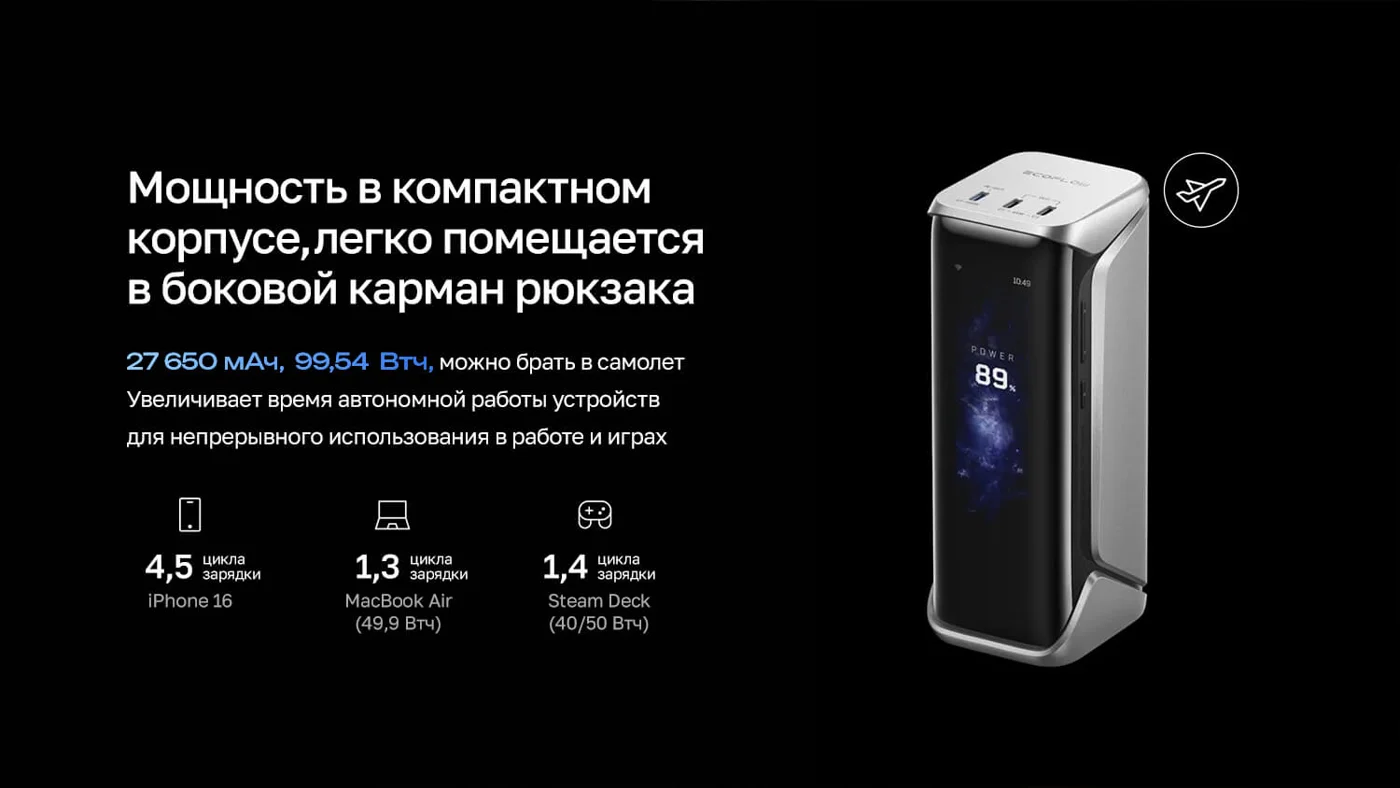 Повербанк EcoFlow RAPID Pro X (27650 мАч, 300 Вт) — материал 6