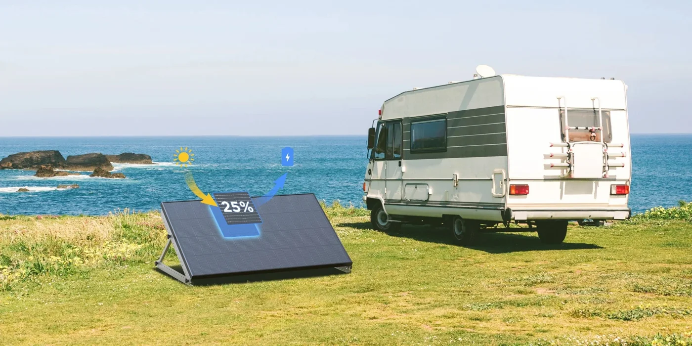 Жесткая солнечная панель EcoFlow 175 Вт — материал 1