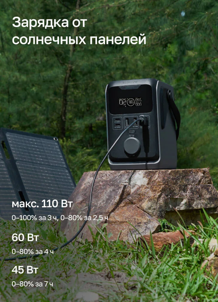 Портативная зарядная станция EcoFlow TRAIL 300 DC (288 Втч) — материал 14