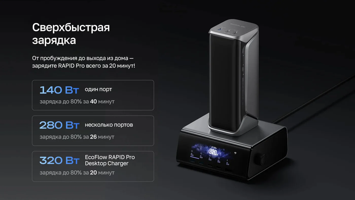 Повербанк EcoFlow RAPID Pro X (27650 мАч, 300 Вт) — материал 3
