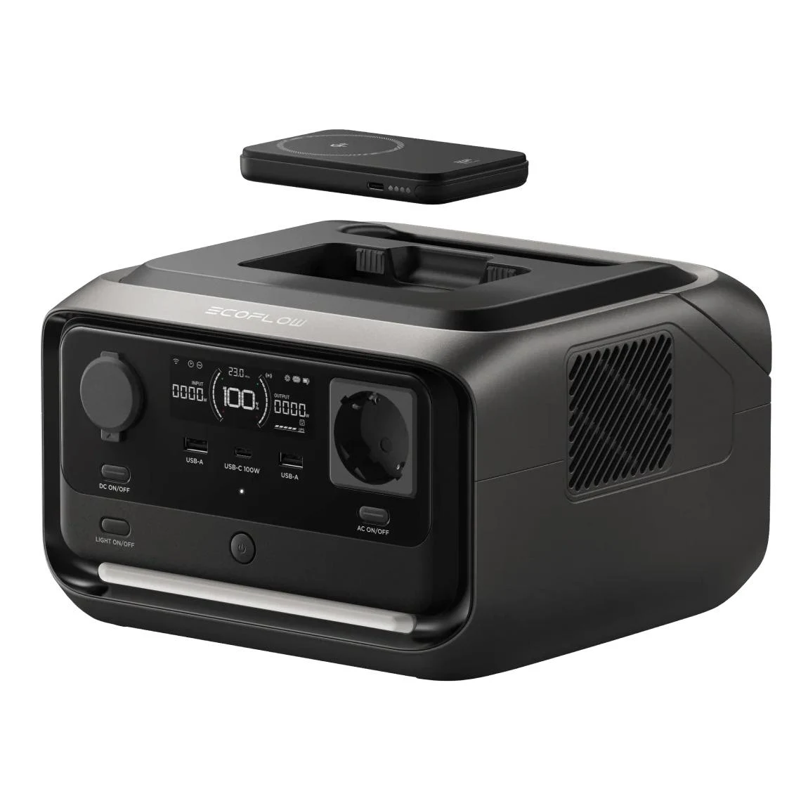 Портативная зарядная станция EcoFlow RIVER 3 Plus Wireless (286 Втч) — фото 1